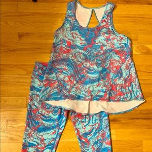 Ivivva Tank and Legging Set, Size XL/16
